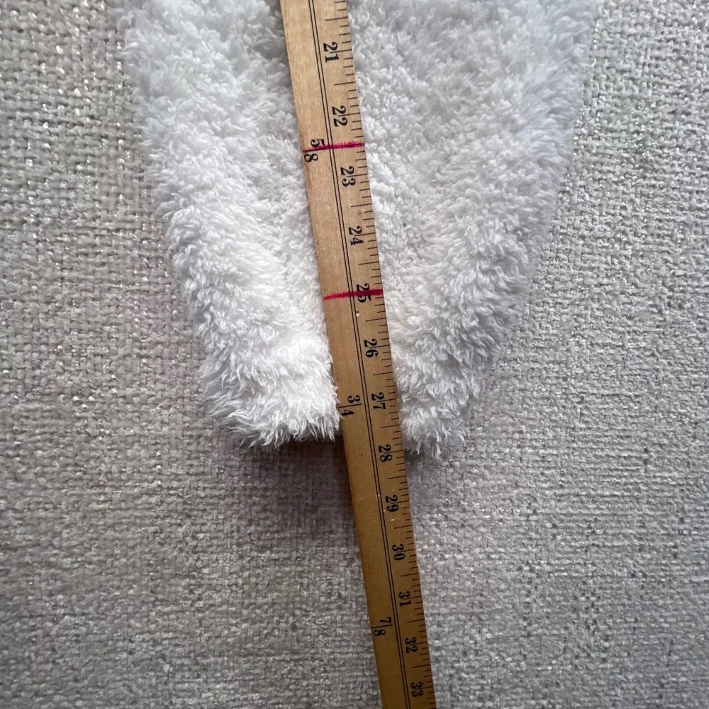 Aritzia The Group Babaton Fuzzy Cozy Lounge Joggers‎ White Women's Size Small